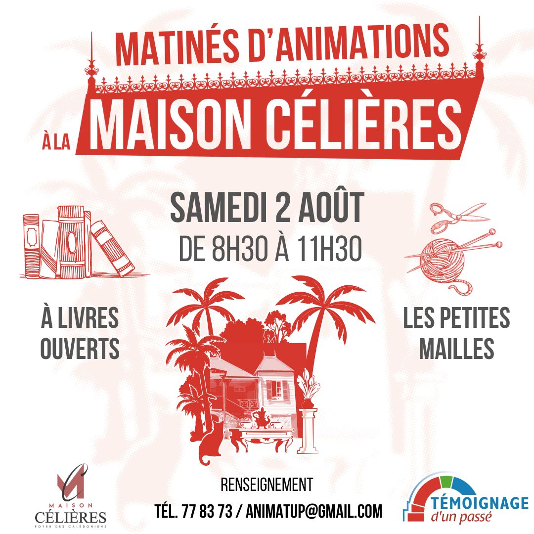 Matinés d'animations à la Maison Célières