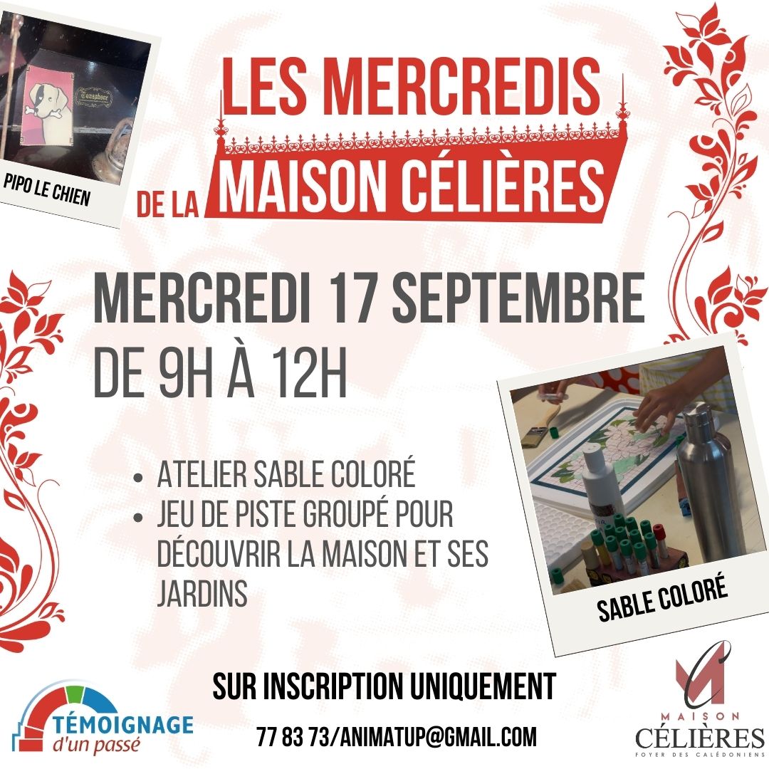 Mercredi pédagogique à la Maison Célières