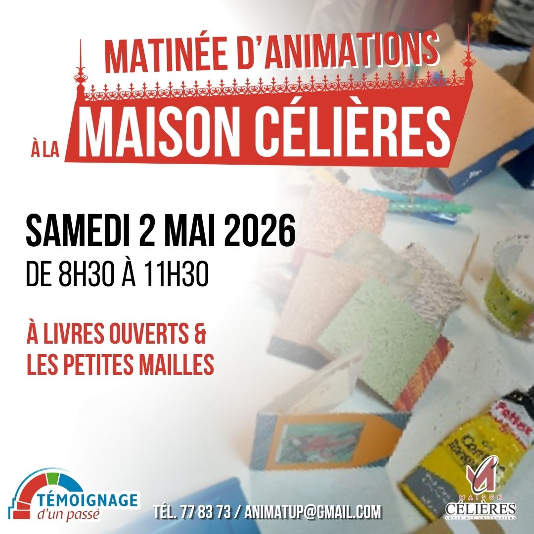 Matinée d'animations à la Maison Célières