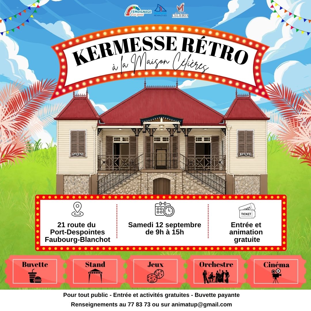 Kermesse rétro à la Maison Célières
